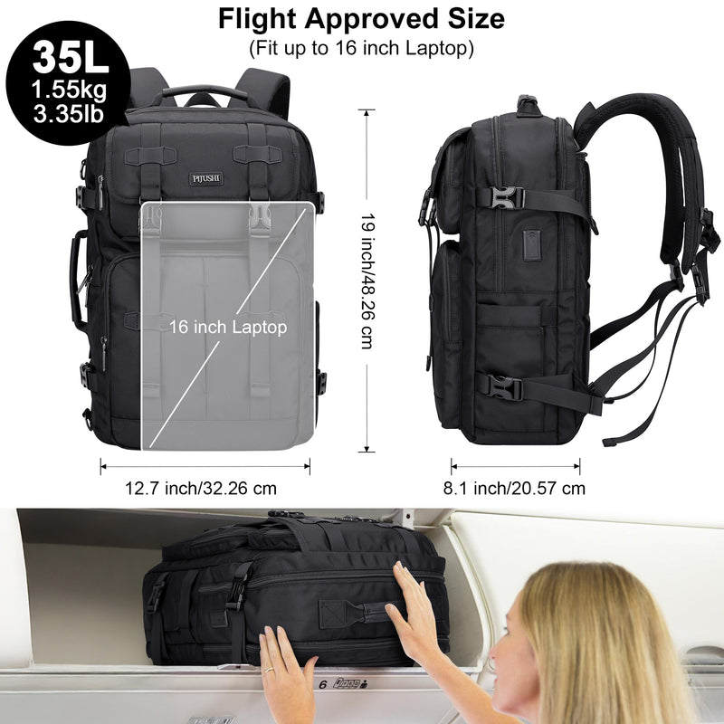 Convertible Duffle Travel Backpack for Women PE053