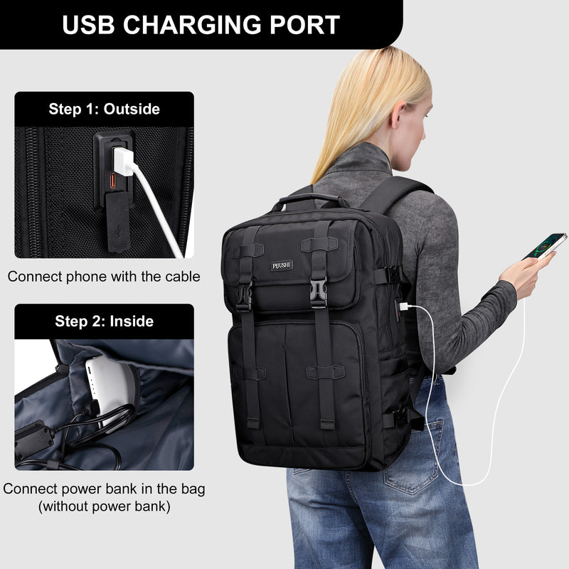 Convertible Duffle Travel Backpack for Women PE053