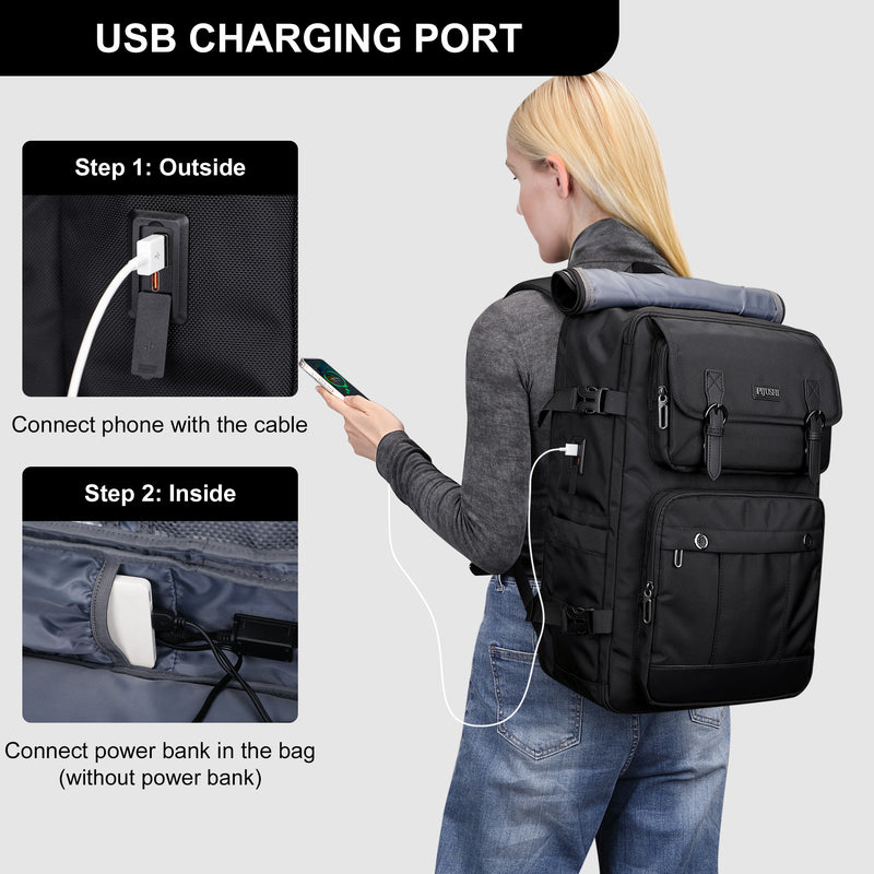 Women's Suitcase Backpack for Travel PE049