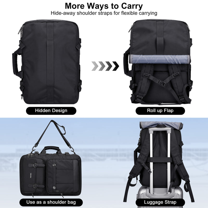 Women's Suitcase Backpack for Travel PE049
