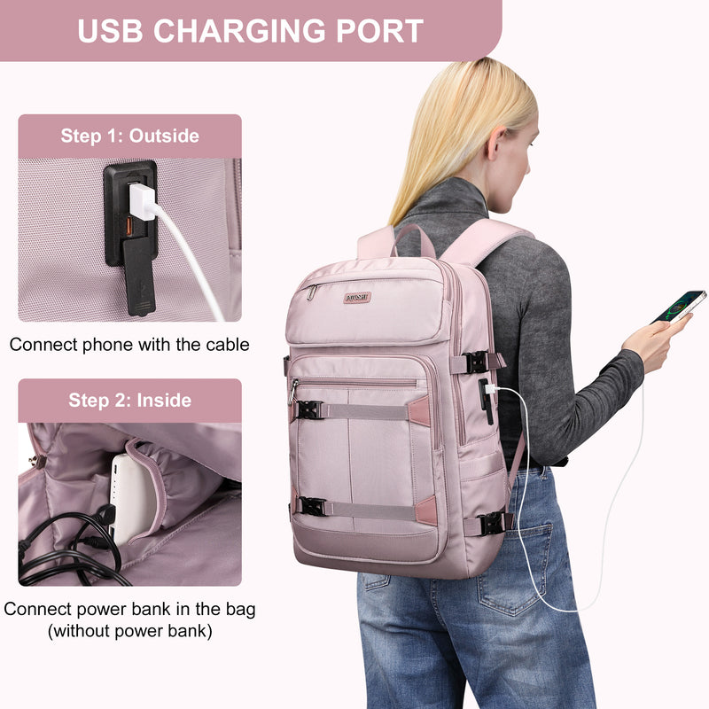 Women's Travel Backpack Airline Approved PE050