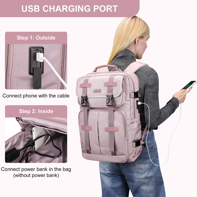 Convertible Duffle Travel Backpack for Women PE053