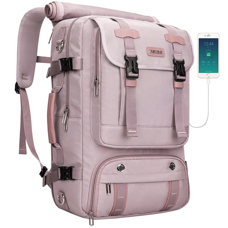 PIJUSHI Travel Backpack for Women Carry on Luggage Backpack Flight Approved Convertible Duffle Bag Fit 16 Inch Laptop