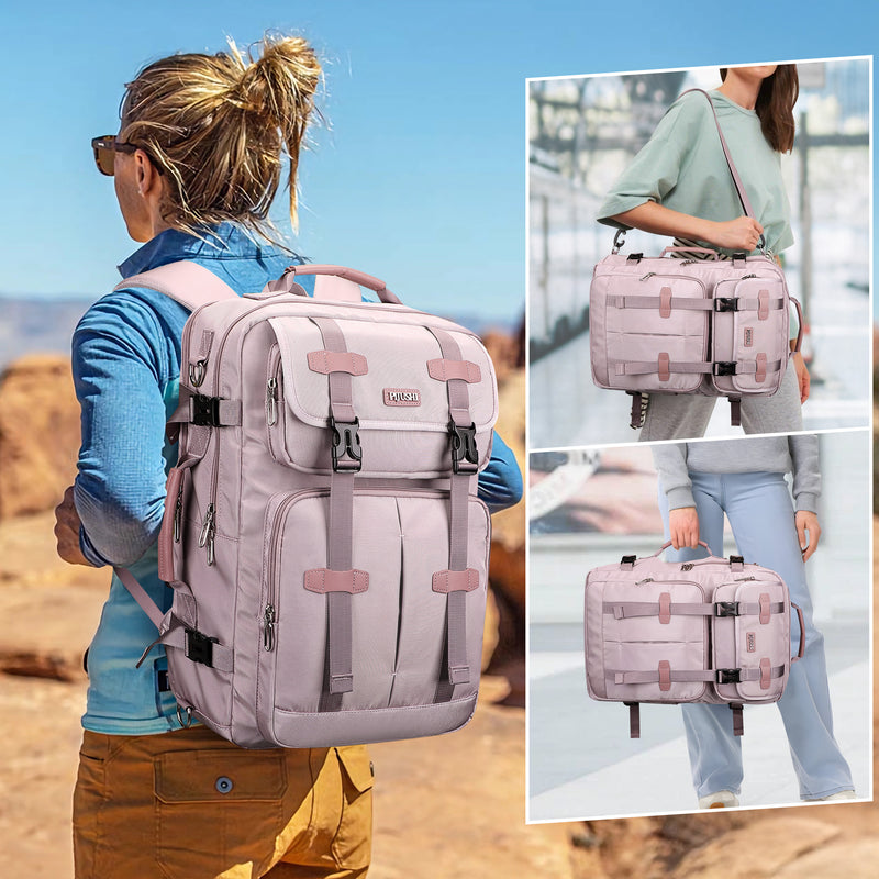 Convertible Duffle Travel Backpack for Women PE053