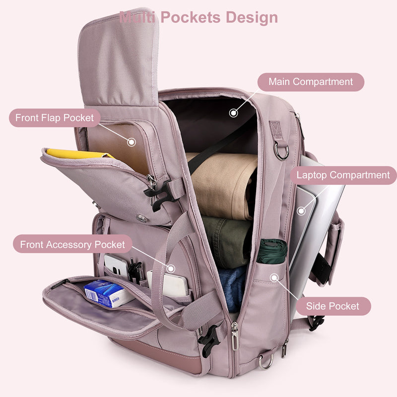 Women's Suitcase Backpack for Travel PE049