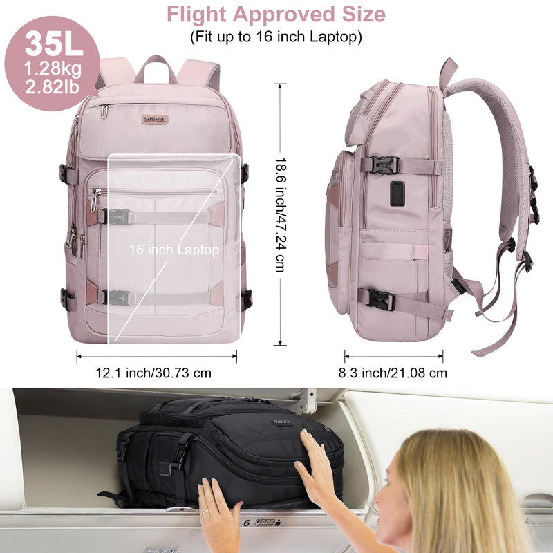 Women's Travel Backpack Airline Approved PE050