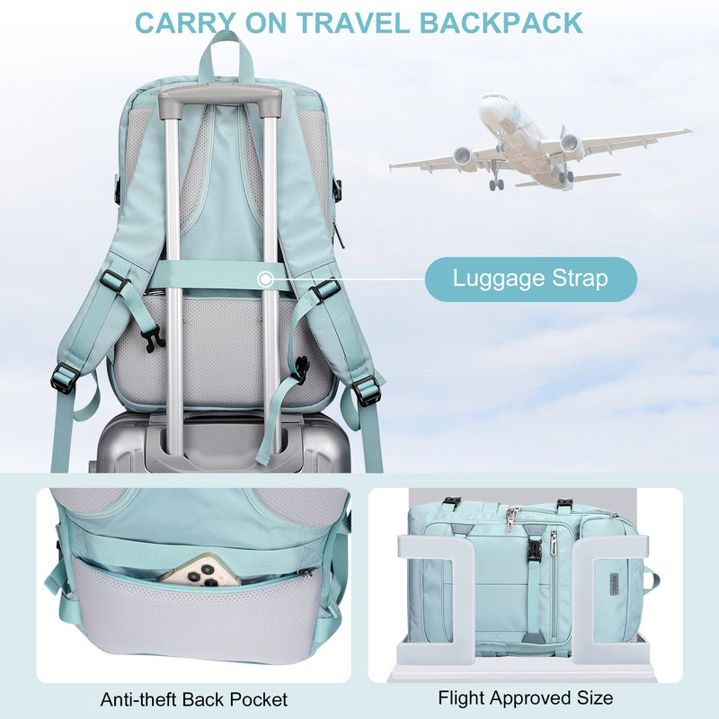 Women's Travel Backpack Airline Approved PE050