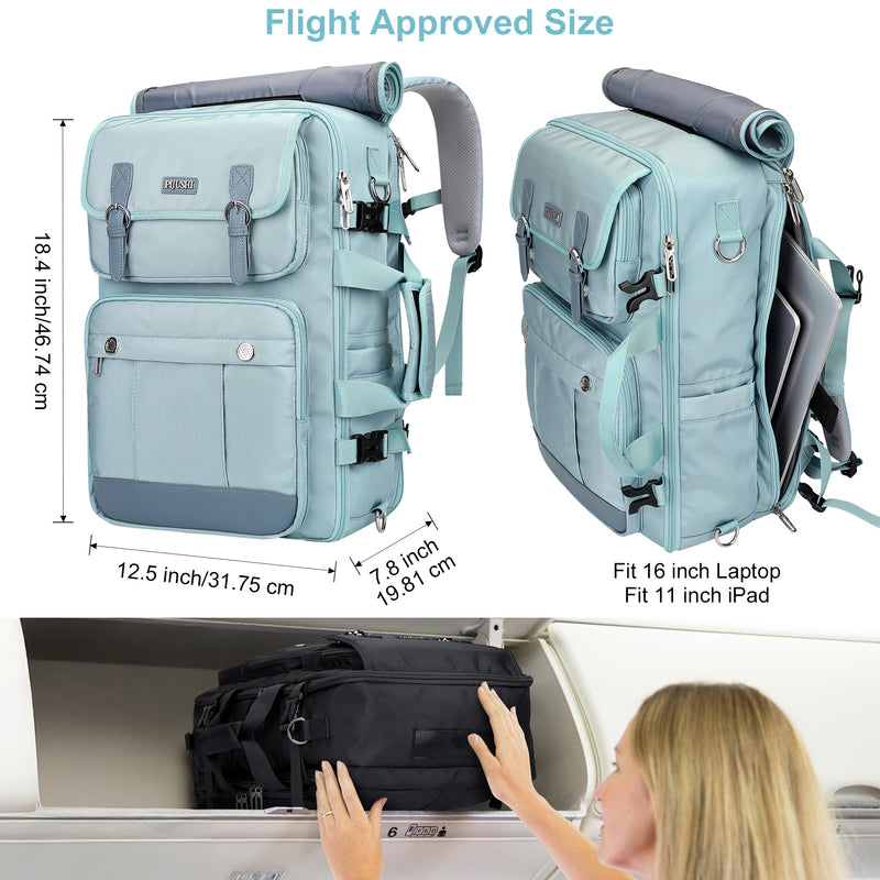 Women's Suitcase Backpack for Travel PE049