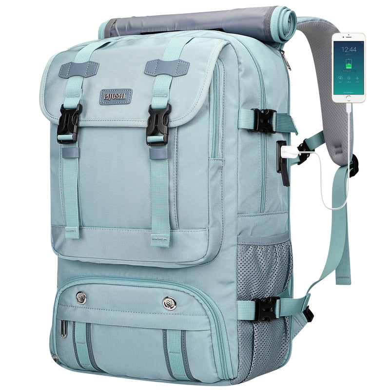 PIJUSHI Travel Backpack for Women Carry on Luggage Backpack Flight Approved Convertible Duffle Bag Fit 16 Inch Laptop