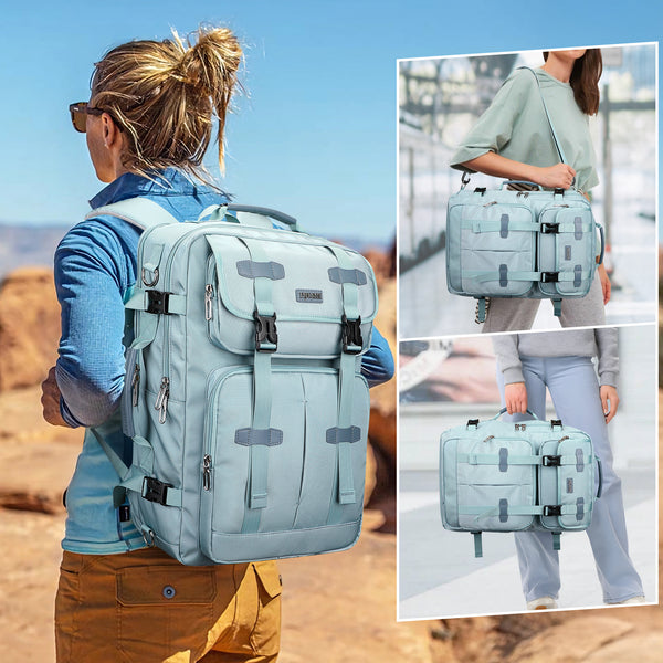 Convertible Duffle Travel Backpack for Women PE053