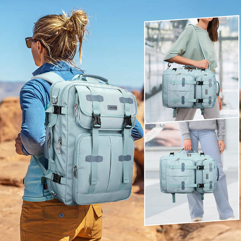 Convertible Duffle Travel Backpack for Women PE053