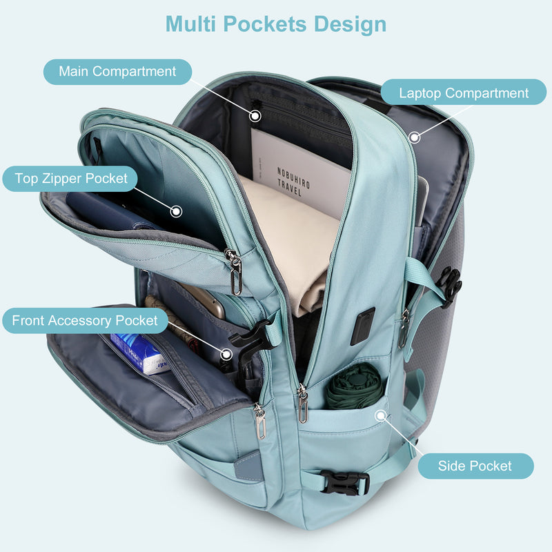 Women's Travel Backpack Airline Approved PE050