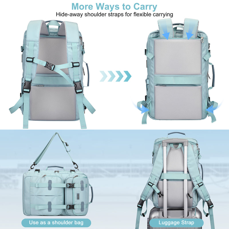 Convertible Duffle Travel Backpack for Women PE053