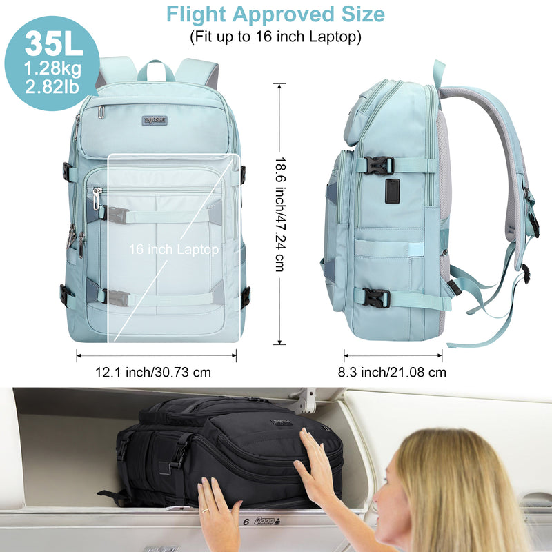 Women's Travel Backpack Airline Approved PE050