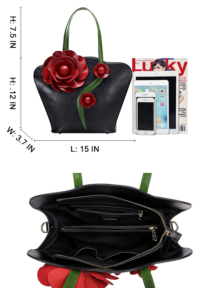 Flower Shoulder Handbag