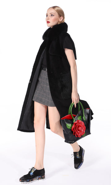 PIJUSHI Women's Designer Floral Credit Card Holder